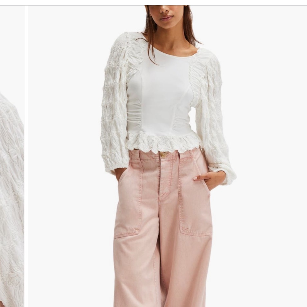 Free People Olivia top small NWOT